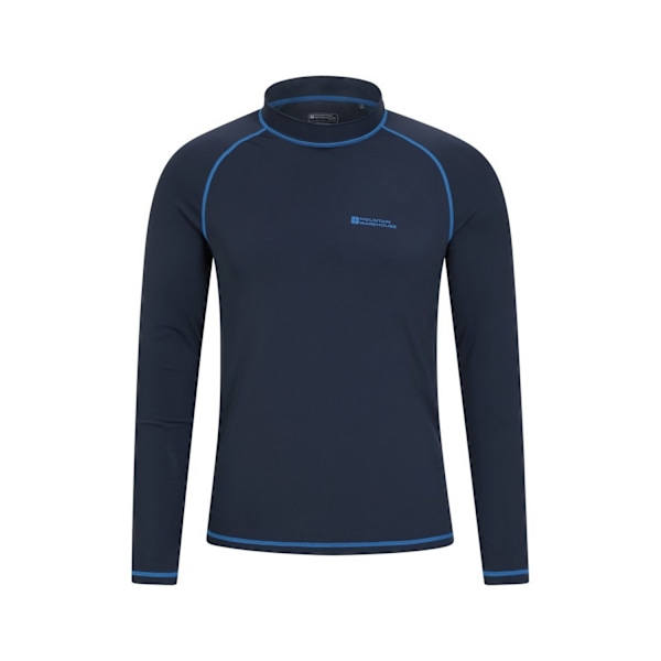 Mountain Warehouse Herr Långärmad Rash Guard XS Marinblå Navy XS