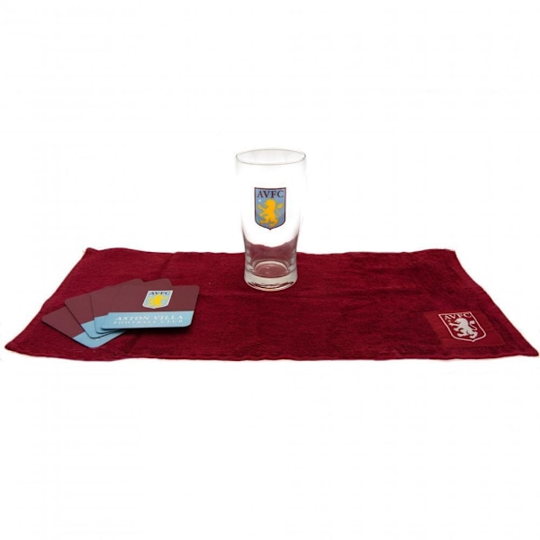 Aston Villa FC Wordmark Bar Set One Size Claret Red/Blue Claret Red/Blue One Size