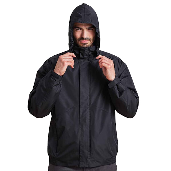 Premier Unisex Vuxen Selsey Hydrochecker Vattentät Jacka M Blå Black M
