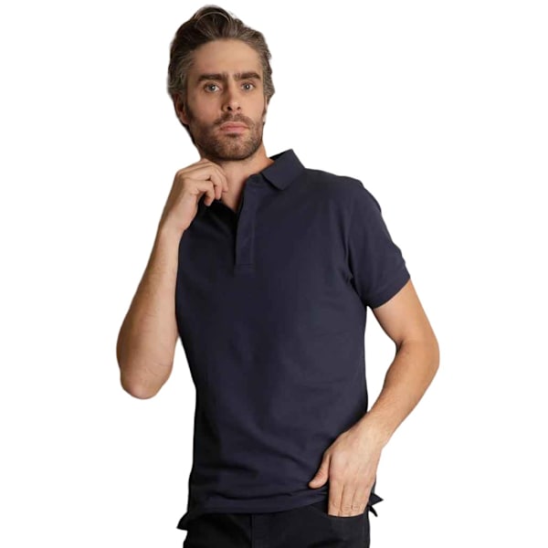 NEOBLU Herr Owen Pique Poloskjorta XXL Nattsvart Night Blue XXL