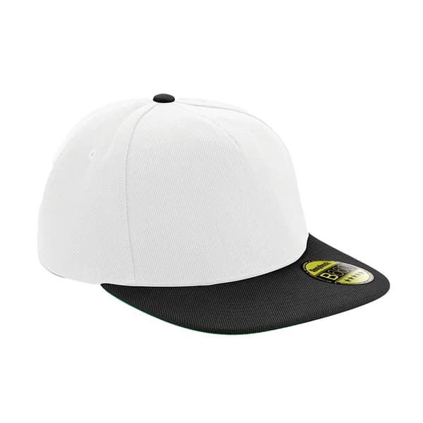 Beechfield Unisex Vuxen Original Flat Peak Snapback Cap One Size Grey/Grey One Size