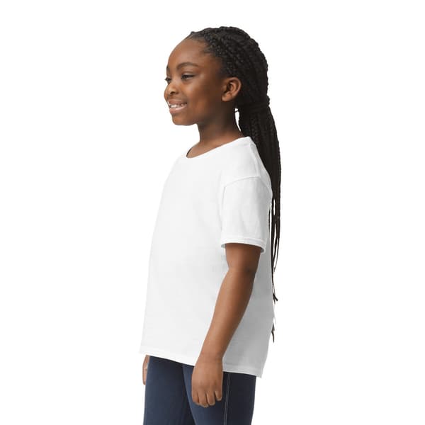 Gildan Barn/Barn Plain T-Shirt 7-8 År Vit White 7-8 Years