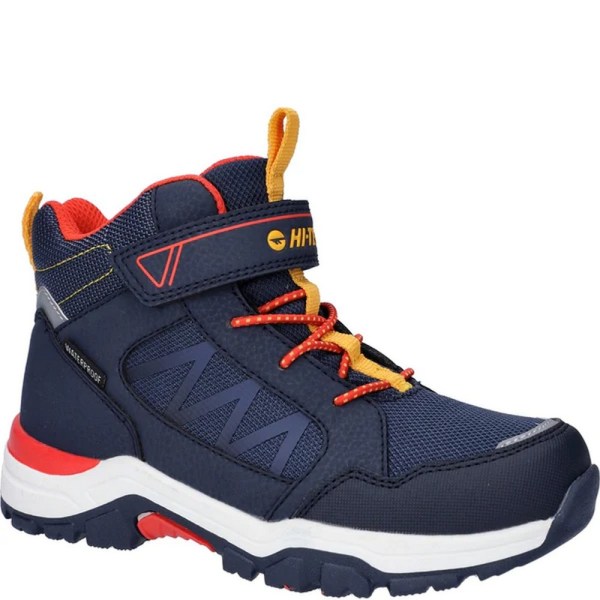 Hi-Tec Boys Rush Walking Boots 3 UK Marinblå/Orange/Majs Navy/Orange/Corn 3 UK