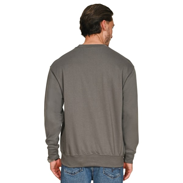 Casual Classics Herr Core Kammad Bomull Regular Sweatshirt L Ch Charcoal L