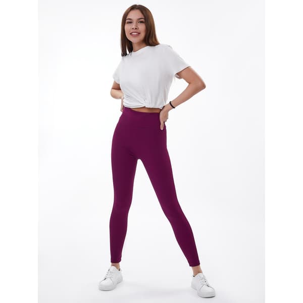 Lookus Dam/Kvinnor Zelal Ribbade Leggings S Tan Tan S