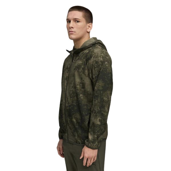 Puma Herr Monay Camo Hooded Jacka S Mörk Oliv Dark Olive S