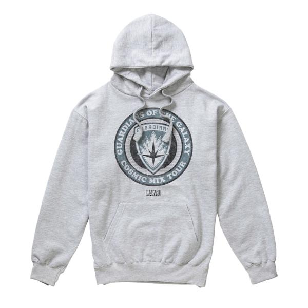 Guardians Of The Galaxy Badge Hoodie M Sports Grey/Heather Sports Grey/Heather M