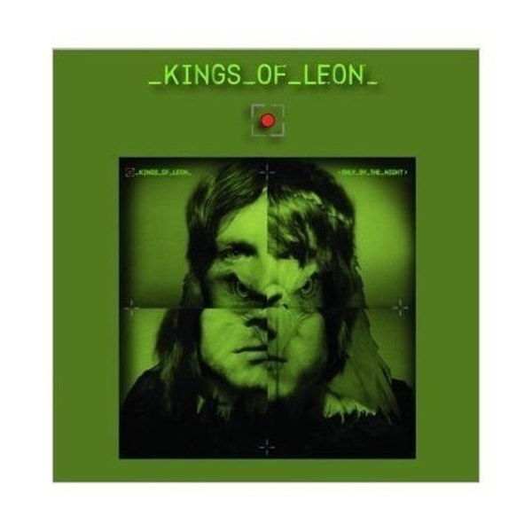 Kings Of Leon Split Face Postcard One Size Green Green One Size