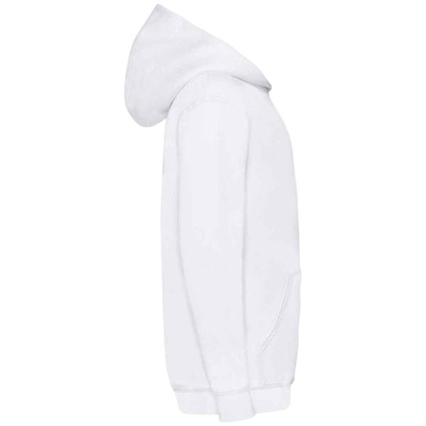 Fruit Of The Loom Barn Klassisk 80/20 Hoodie 7-8 Vit White 7-8