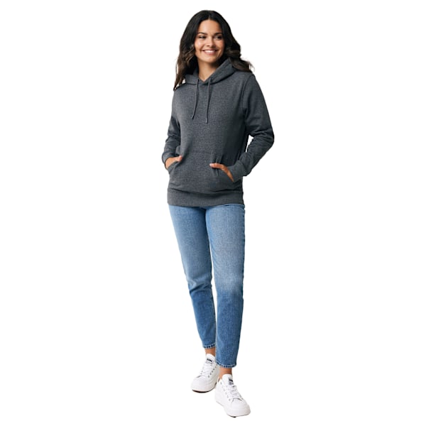 Iqoniq Unisex Vuxen Torres Återvunnen Bomull Ofärgad Hoodie XXL He Heather Anthracite XXL