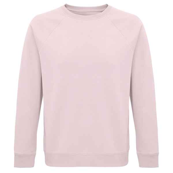 SOLS Unisex Adult Space Organic Raglan Sweatshirt XL Pale Pink Pale Pink XL