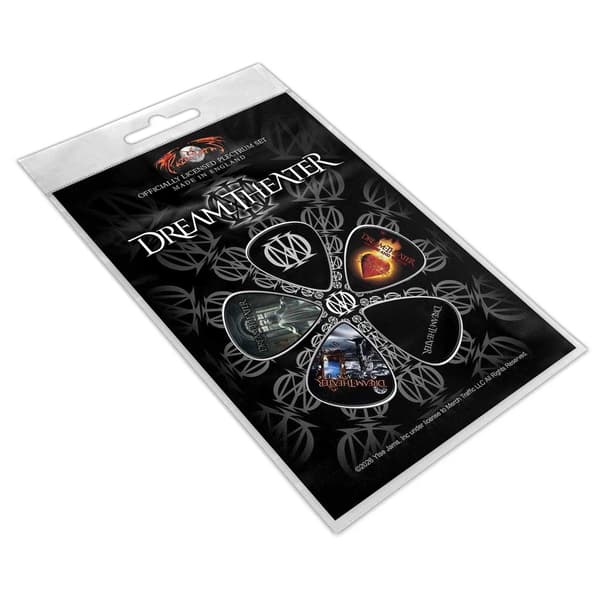 Dream Theater Symbol Plektrum (5-pack) One Size Flerfärgad Multicoloured One Size