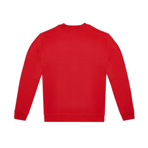 B&C Unisex Vuxen ID.332 Rundhalsad Sweatshirt M Röd Red M
