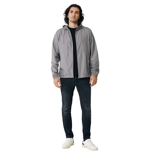 Iqoniq Unisex Vuxen Logan Återvunnen Polyester Lättviktsjacka Silver Grey L