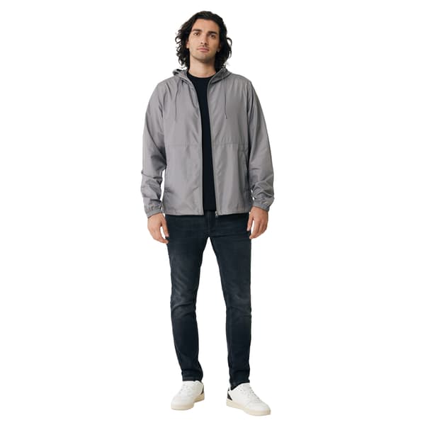 Iqoniq Unisex Vuxen Logan Lättviktsjacka i Återvunnen Polyester Silver Grey 3XL