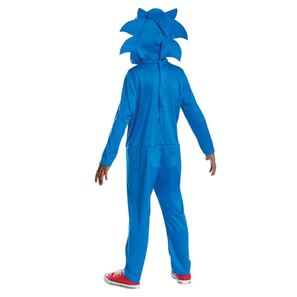 Sonic The Hedgehog Pojkdräkt i polyester 7-8 år B Blue 7-8 Years