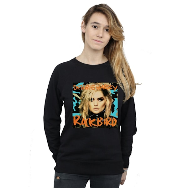 Debbie Harry Dam/Kvinnor Rockbird Cover Sweatshirt XL Svart Black XL