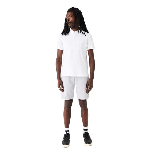 Lacoste Herr Fleece Shorts S Ljusgrå Light Grey S