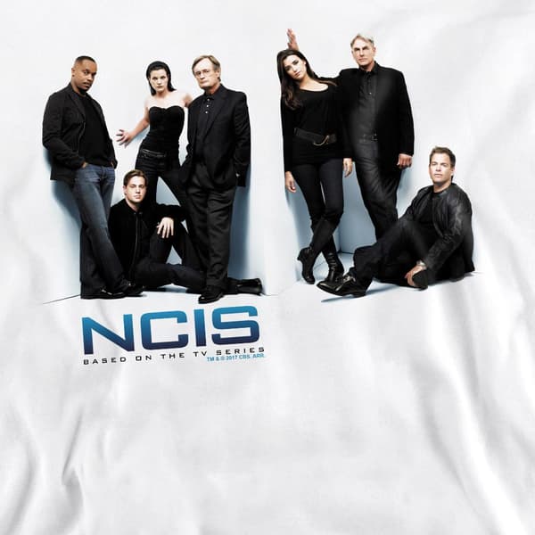 NCIS Unisex Vuxen Vit Rum Tröja S Vit White S