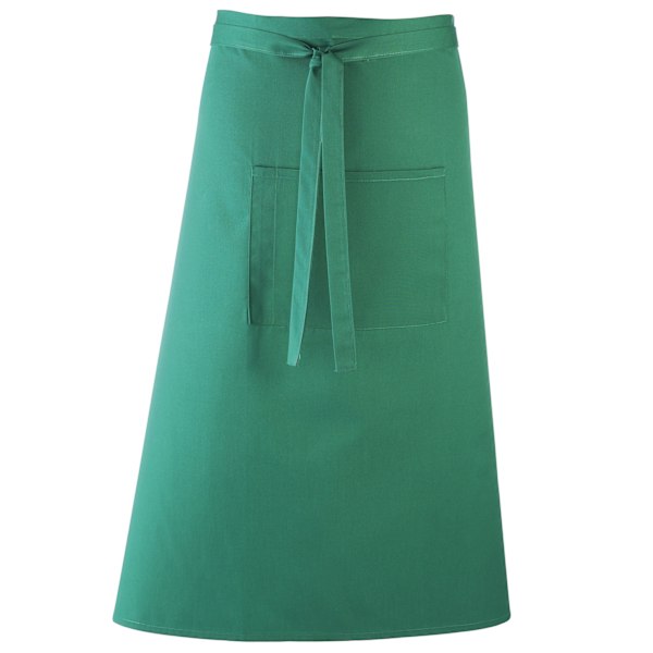 Premier Unisex Colours Bar Apron / Workwear (Lång kontinental stil) Emerald One Size