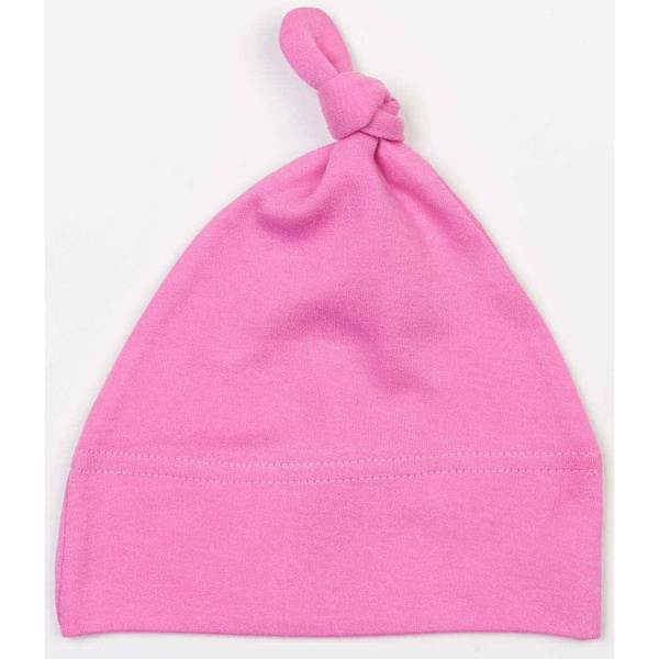 Babybugz Baby Knotted Hat One Size Bubblegum Pink Bubblegum Pink One Size