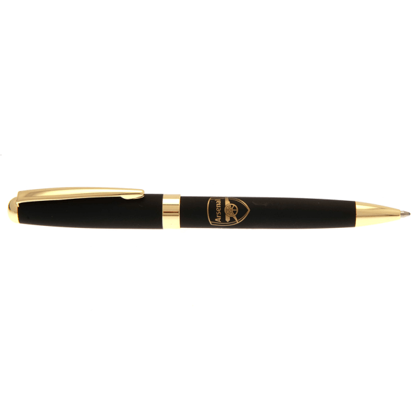 Arsenal FC Pen & Case Set One Size Svart/Guld Black/Gold One Size