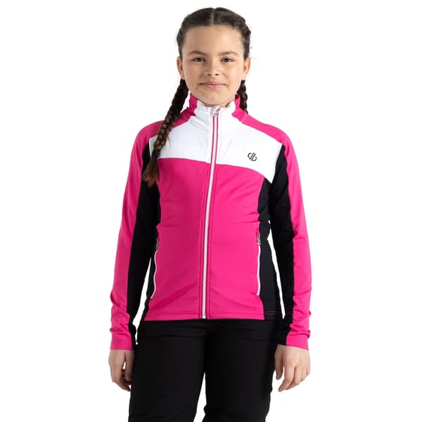Dare 2B Barn/Barn Emergent Core Stretch Mellanlager 7-8 År Pure Pink/Black 7-8 Years