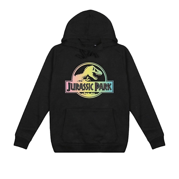 Jurassic Park Dam/Kvinnor Gradient Logo Hoodie XL Svart Black XL