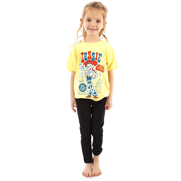 Toy Story Girls Jessie T-Shirt 7-8 år Gul Yellow 7-8 Years