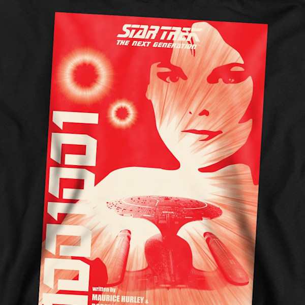 Star Trek Unisex Vuxen The Next Generation Säsong 1 Avsnitt 15 Black M
