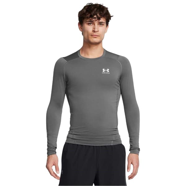 Under Armour HeatGear underställströja för män S Grå Grey S