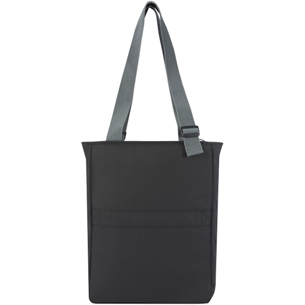 Aqua Plain Vattenavvisande Återvunnen 14L Tote Bag One Size Solid Solid Black One Size