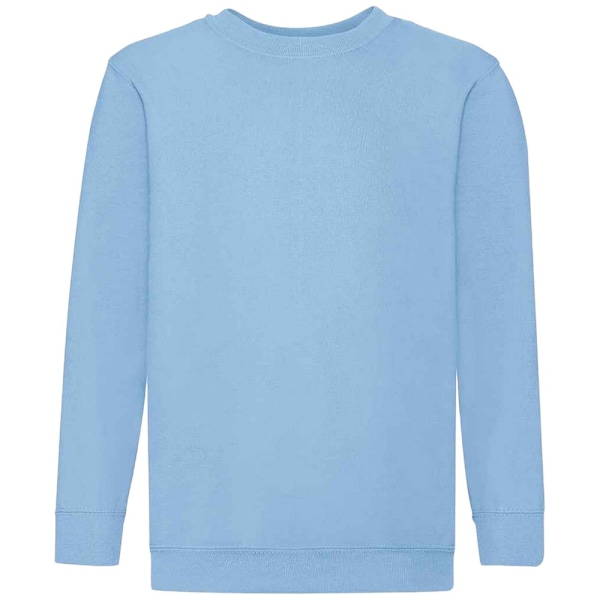 Fruit of the Loom Barn/Barnkläder Klassisk Drop Shoulder Sweatshirt Sky Blue 14-15 Years