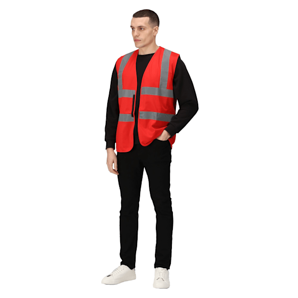Regatta Professional Unisex Vuxen Varselväst L True Red True Red L