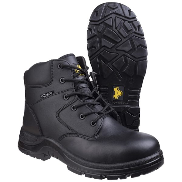 Amblers Safety FS006C Säkerhetskänga / Herrkängor 4 UK Svart Black 4 UK