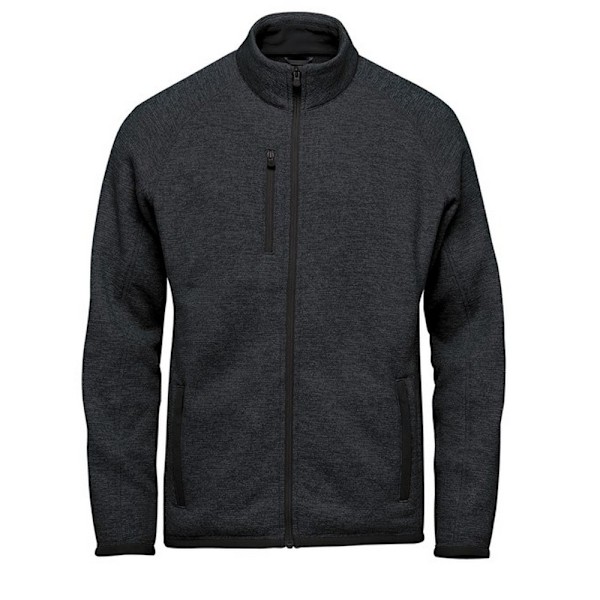 Stormtech Avalanche Full Zip Fleecejacka S Svartmelerad Black Heather S