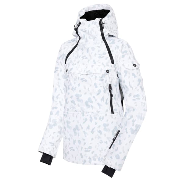 Dare 2B Dam Slide Out Dash Print Overhead Skidjacka Blanc De Blanc 14 UK