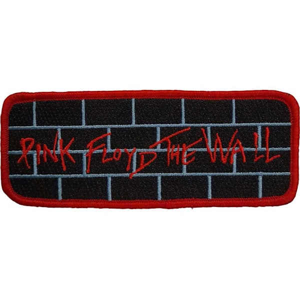 Pink Floyd The Wall Patch One Size Svart/Röd Black/Red One Size