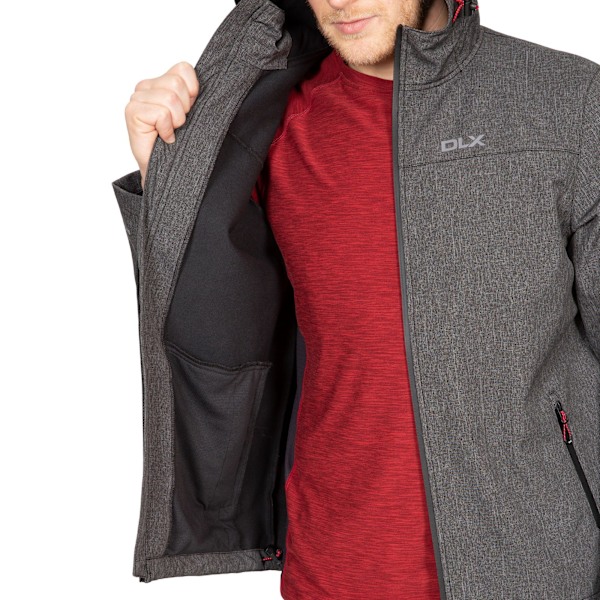 Trespass Anak Soft Shell Jacka M Svart Marl Black Marl M