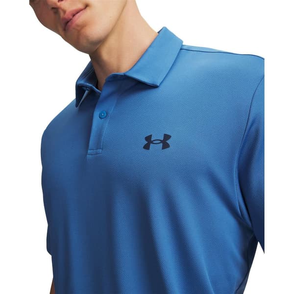 Under Armour Herr Performance Andningsbar Pikétröja L Capri Blå Capri Blue L