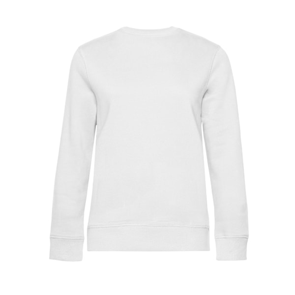 B&C Dam/Dam Queen Crew Neck Tröja S Vit White S