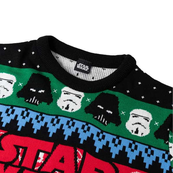 Star Wars Herr Logotyp Jultröja S Flerfärgad Multicoloured S