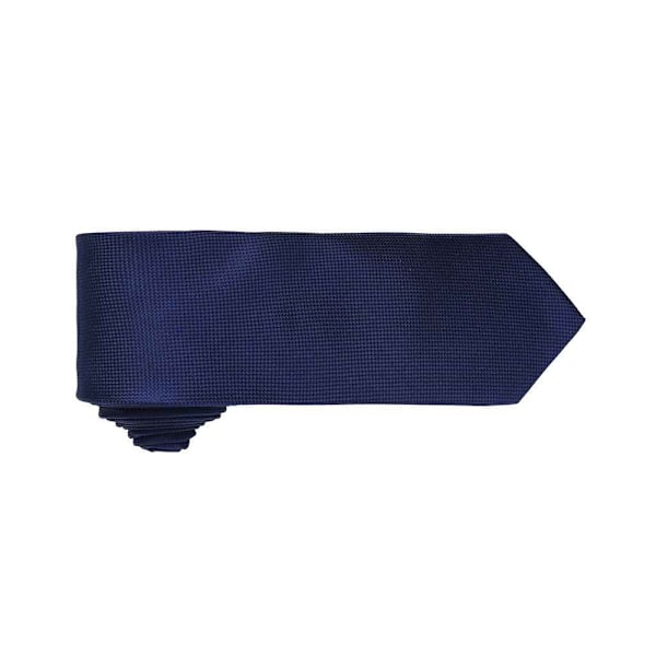 Premier Unisex Vuxen Mikro Våffel Slips En Storlek Marinblå Navy One Size
