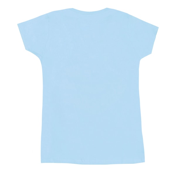 Disney Cars Piston Cup T-shirt för kvinnor/damer i bomull, storlek L, babyblå Baby Blue L