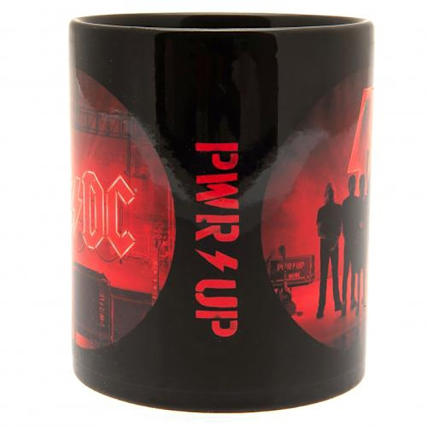 AC/DC Pwr Up Mug En Storlek Svart/Röd Black/Red One Size