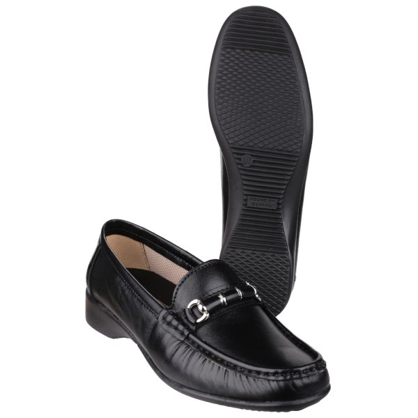 Cotswold Barrington Dam Loafer Slip On Shoes 40 EUR Svart Black 40 EUR