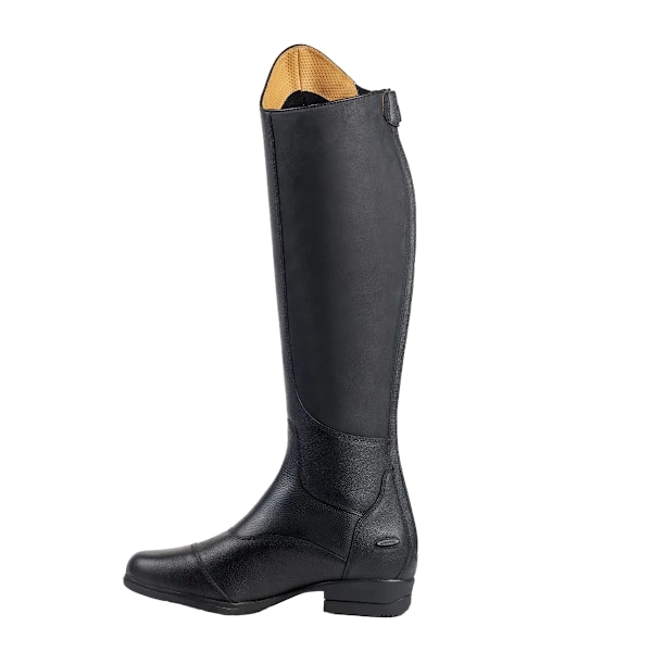 Moretta Barn/Barn Carla Läder Långa Ridstövlar 12 UK Barn Black 12 UK Child
