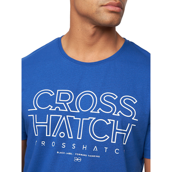 Crosshatch Mens Flomax Assorted Designs T-Shirt (5-pack) M M Multicoloured M