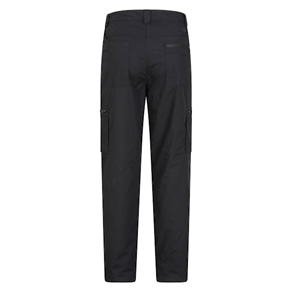 Mountain Warehouse Trek II Regular vinterbyxor för män 36R Jet Jet Black 36R