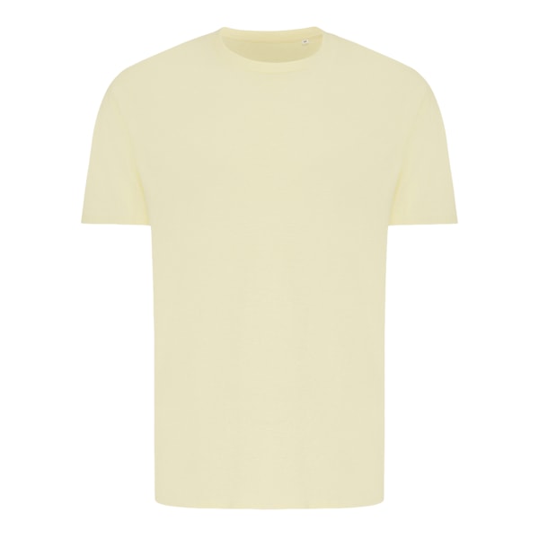 Iqoniq Unisex Vuxen Brett Återvunnen Bomulls T-shirt XL Gul Cre Yellow Cream XL